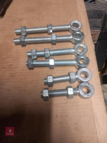 6 NEW GATE HANGINGS