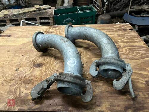PAIR OF BAURA 90 DEGREE COUPLERS
