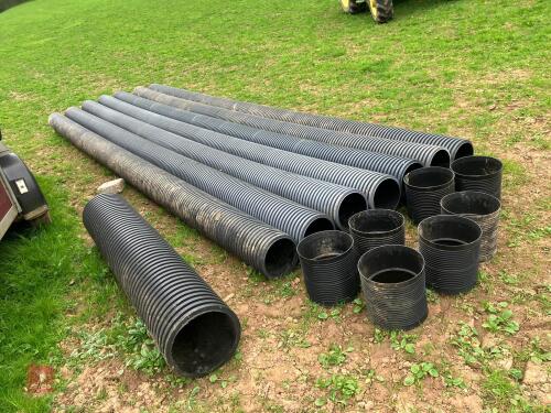 QUANTITY OF TWIN WALL DRAINAGE PIPE