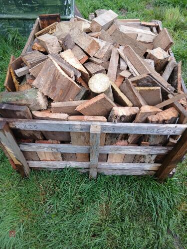 CRATE OF MIXED FIREWOOD
