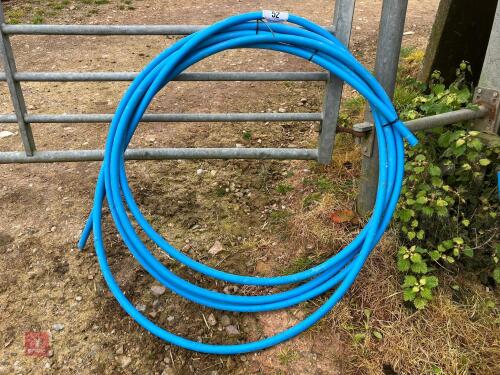 12M OF 25MM BLUE ALKATHENE BLUE PIPE (52