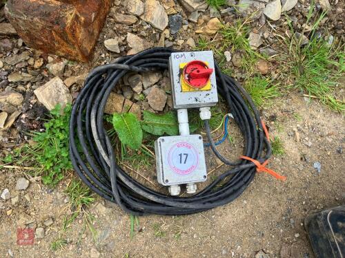 CONTACTOR BOX AND CABLE (17)