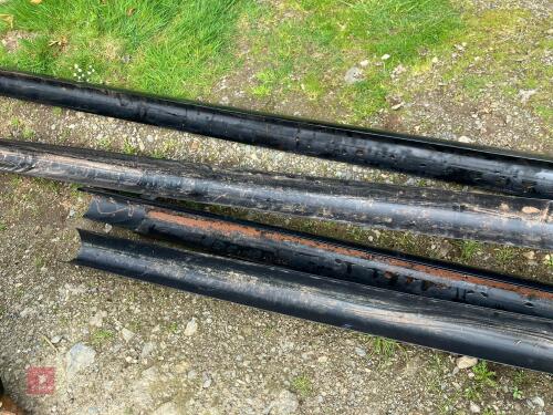 QUANTITY OF GUTTERING AND BRACKETS