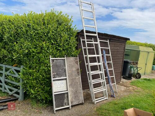 ALLOY SCAFFOLD TOWER
