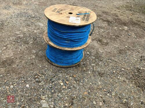 2 REELS OF DRAW ROPE