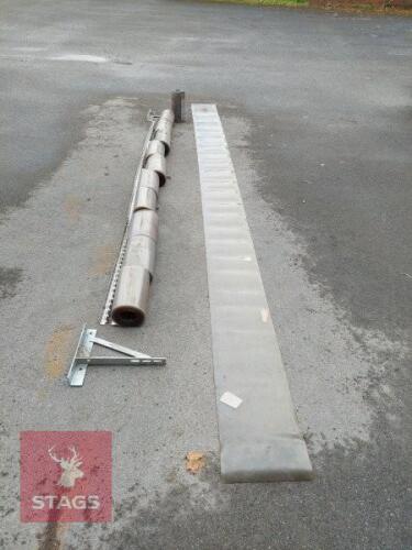 NYLON DROP CURTAIN (USED CONDITION)