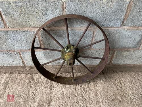 VINTAGE METAL WHEEL