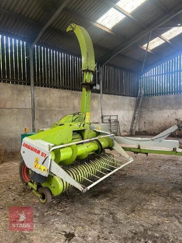1997 CLAAS JAGUAR 51 TRAILED FORAGER