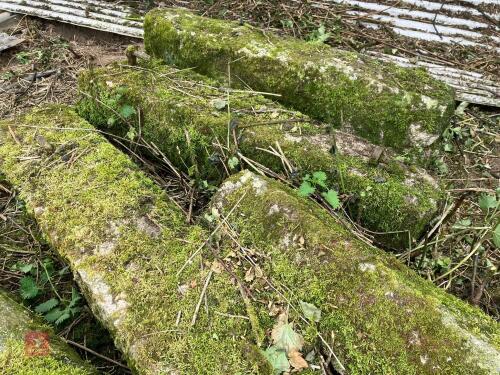 QTY OF GRANITE GATE POSTS