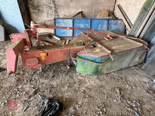 KVERNELAND 1.85 TWIN DRUM MOWER