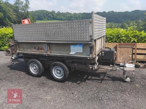 IFOR WILLIAMS MALIFT HIAB CRANE TRAILER