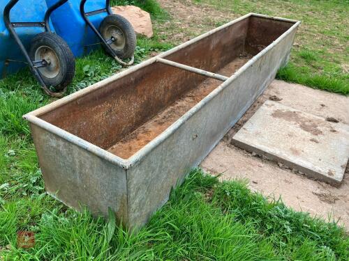 GALVANISED 8' WATER TROUGH