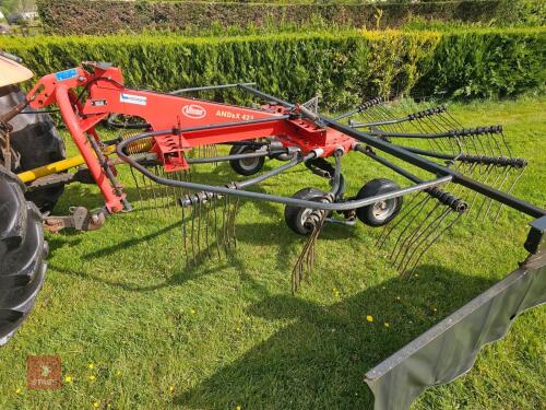2011 VICON ANDEX 423 SINGLE ROTOR RAKE