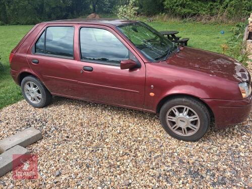2001 FORD FIESTA GHIA CAR