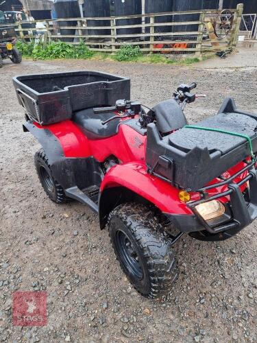 2020 HONDA TRX 250 ES 2WD QUAD BIKE