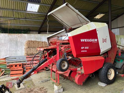 2002 WELGER RP202 SPECIAL ROUND BALER