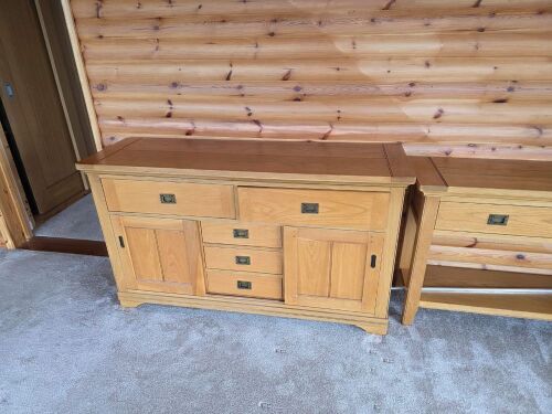 SOLID WOODEN SIDEBOARD